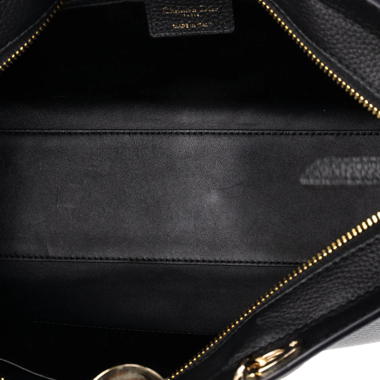 Lady D-Sire Bag Leather Large - Deep Luxury