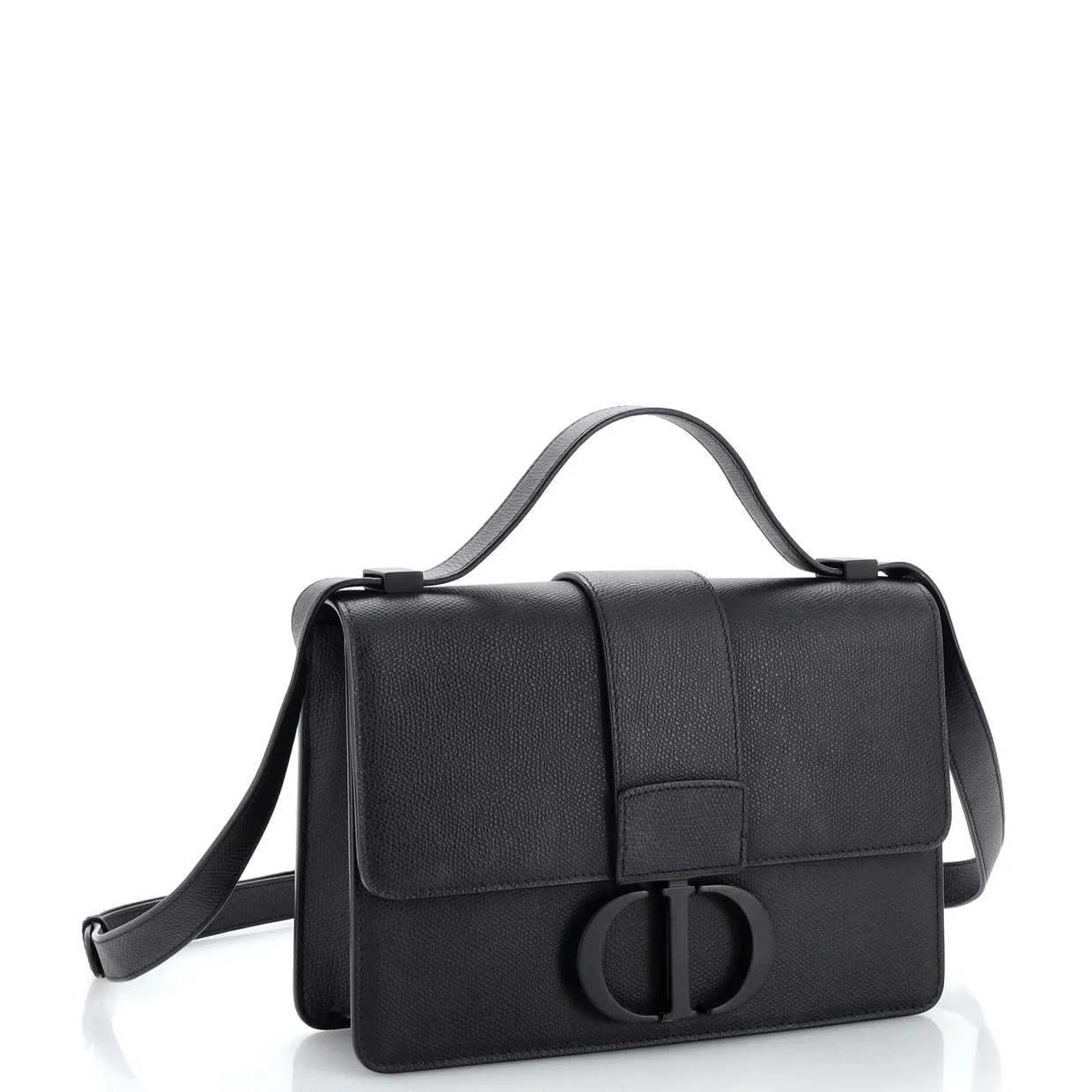 Ultra Matte 30 Montaigne Flap Bag Leather - Deep Luxury