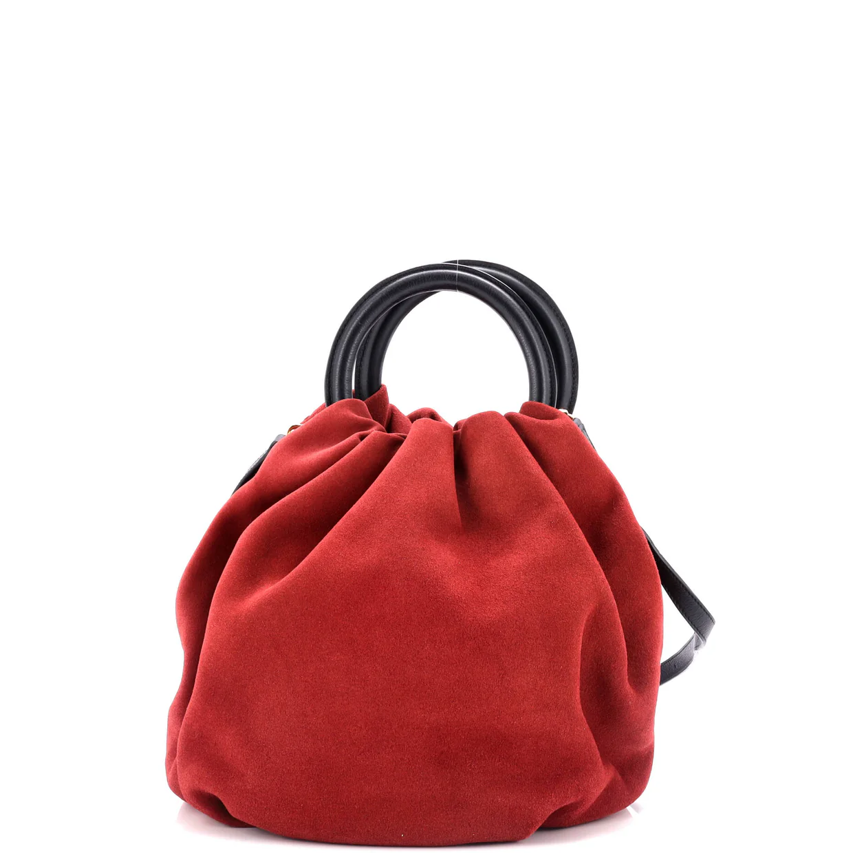 Bounce Bag Suede and Leather Small - Deep Luxury