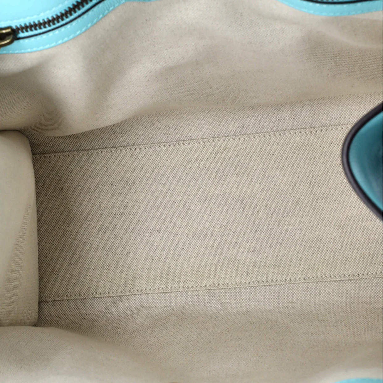 Structured Top Handle Open Tote Printed GG Coated Canvas Small - Deep Luxury