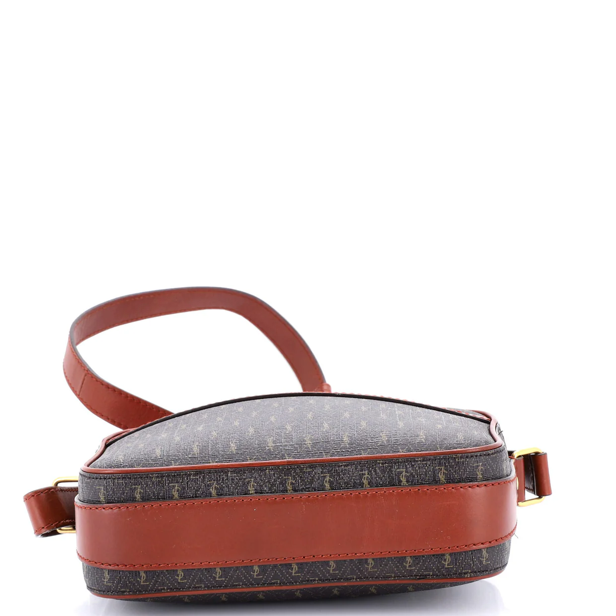 Le Monogramme Camera Bag Monogram All Over Coated Canvas and Leather Small - Deep Luxury
