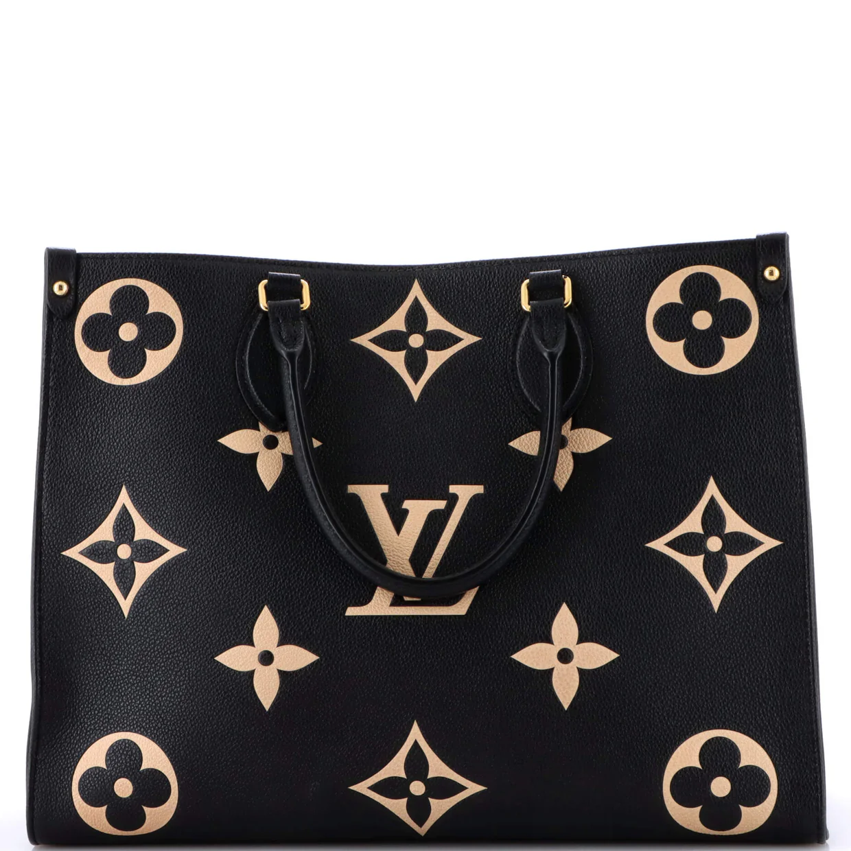 OnTheGo Tote Bicolor Monogram Empreinte Giant MM - Deep Luxury