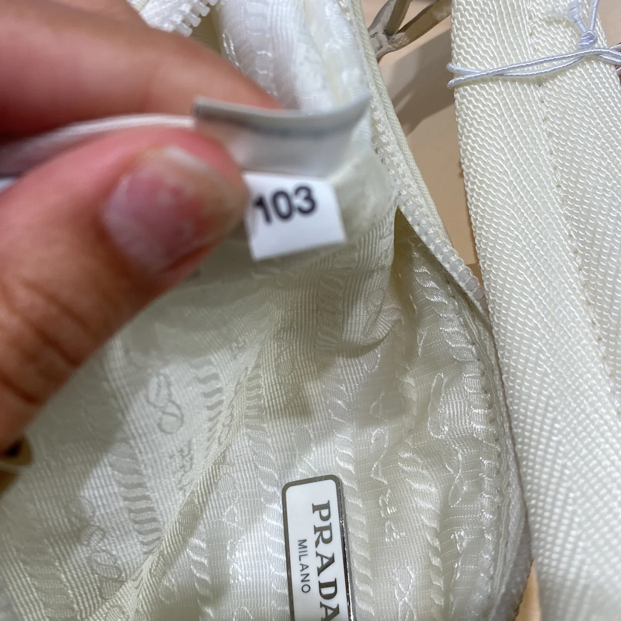Re-Edition 2000 Hobo Tessuto Mini - Deep Luxury