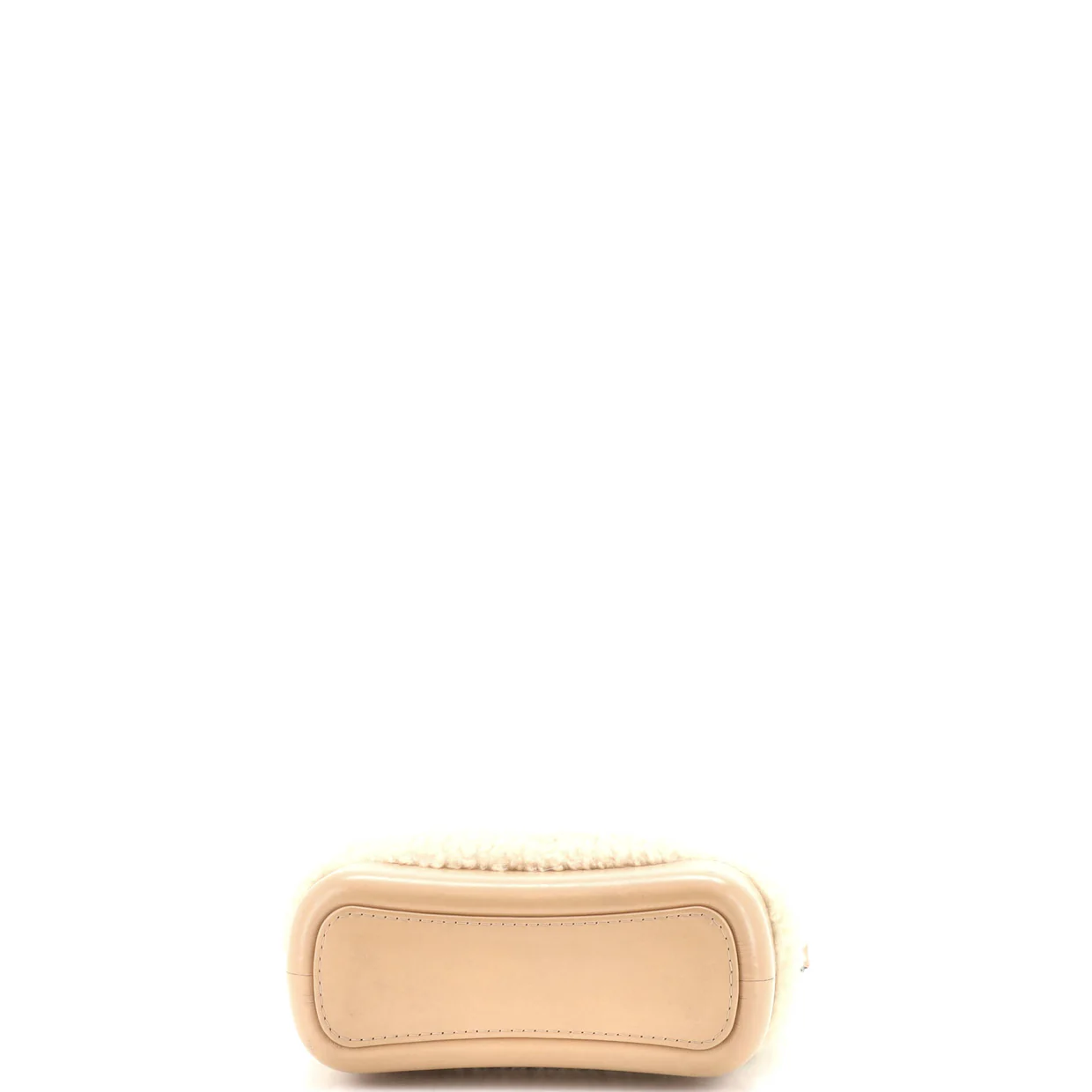 Gabrielle Hobo Shearling and Leather Small - Deep Luxury