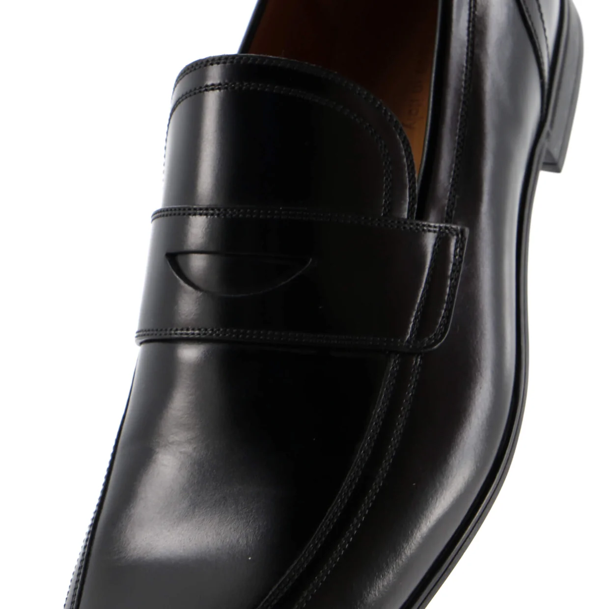 Men's Web Loafers Leather - Deep Luxury