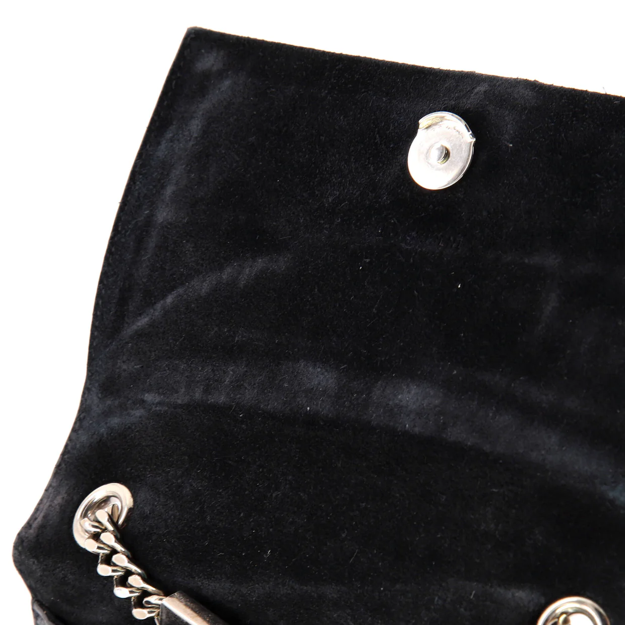 Classic Monogram Tassel Crossbody Bag Crocodile Embossed Leather Small - Deep Luxury