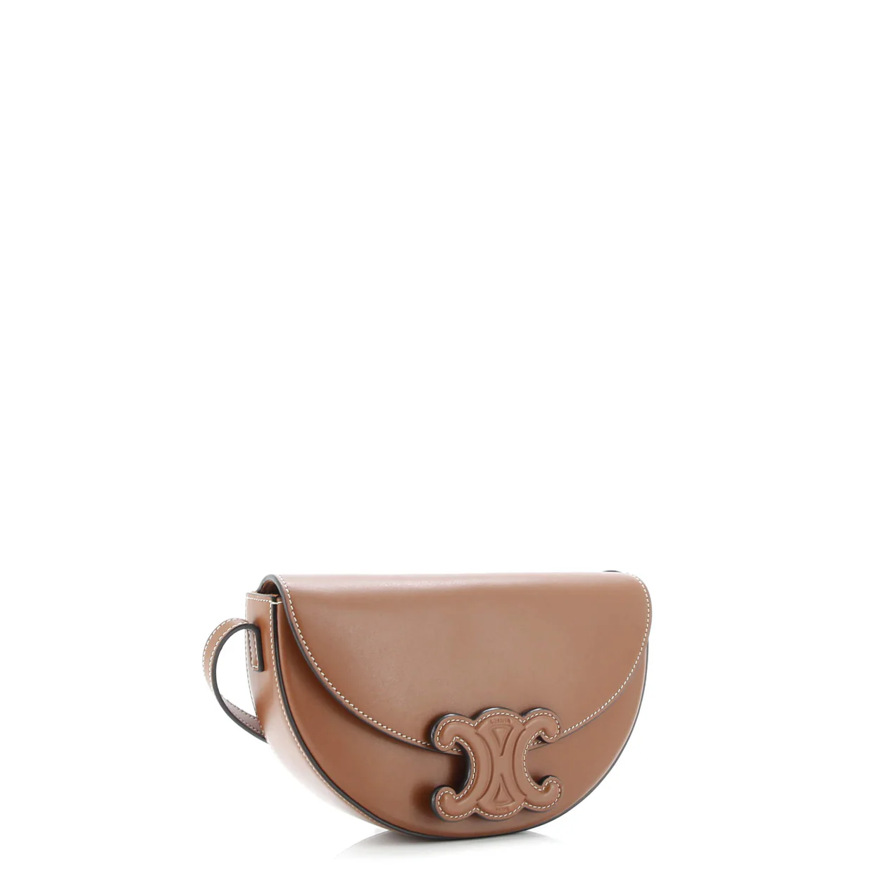 Cuir Triomphe Besace Flap Bag Leather - Deep Luxury