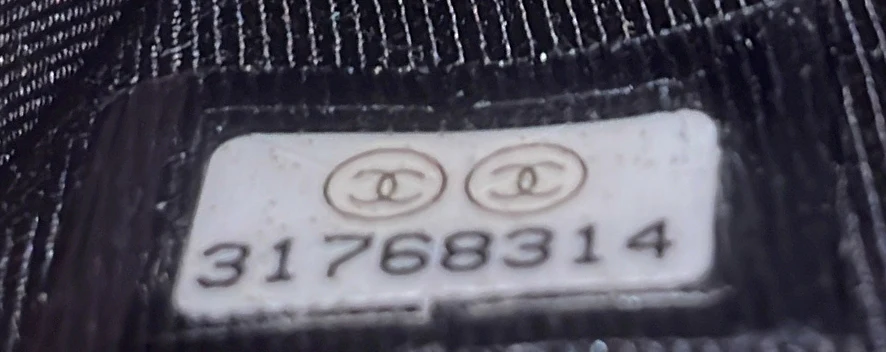 Handle with Care Round Vanity Case with Chain Quilted Caviar Small - Deep Luxury