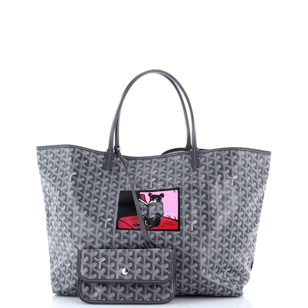 Saint Louis Tote Printed Coated Canvas GM - Deep Luxury
