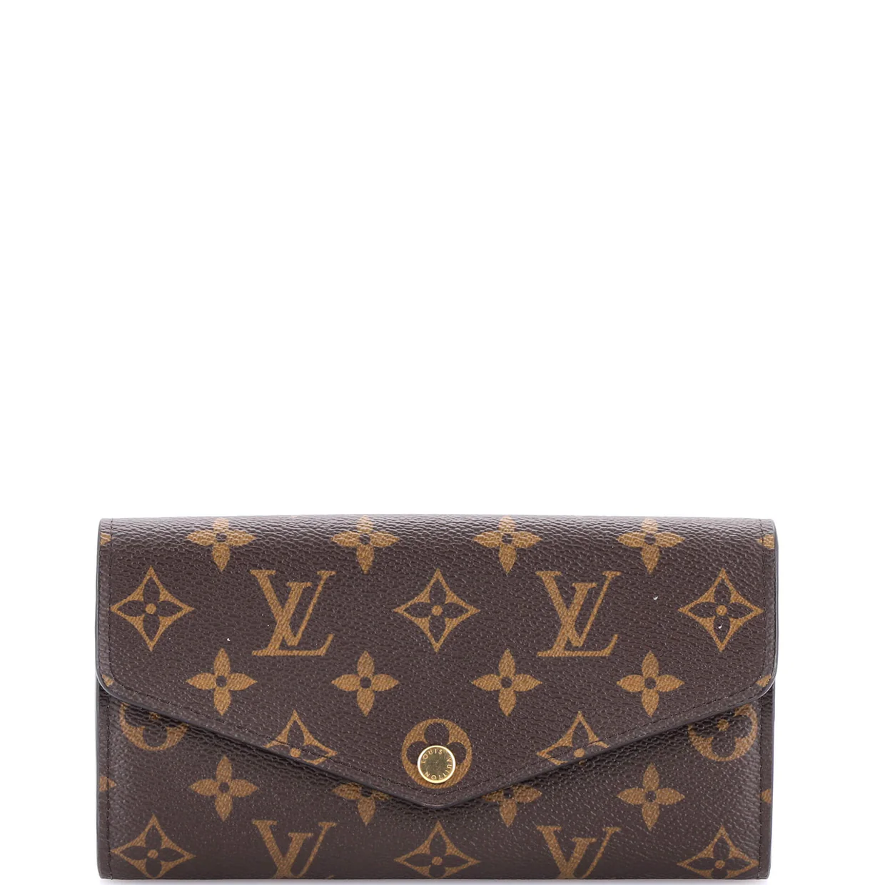 Sarah Wallet NM Monogram Canvas - Deep Luxury