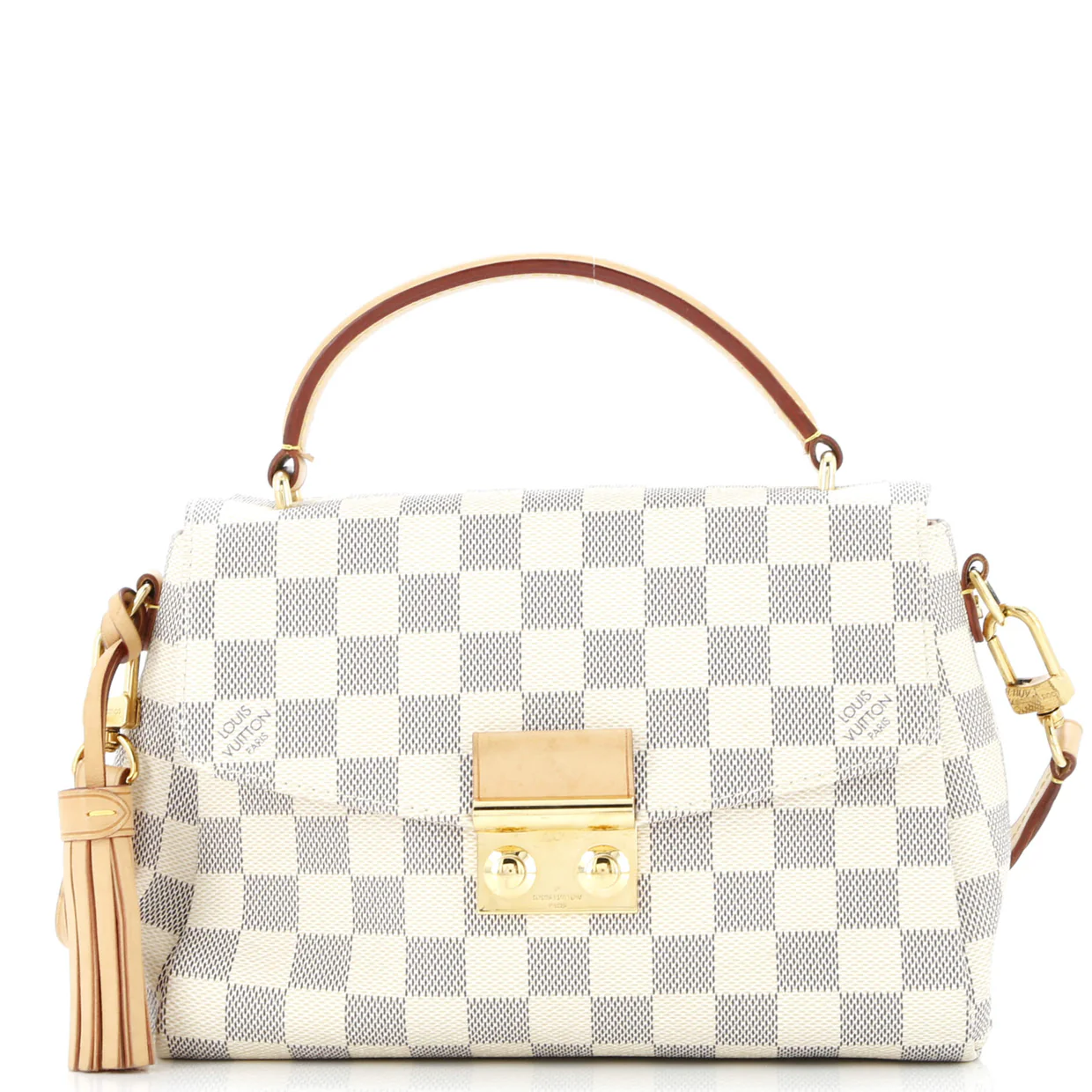 Croisette Handbag Damier - Deep Luxury