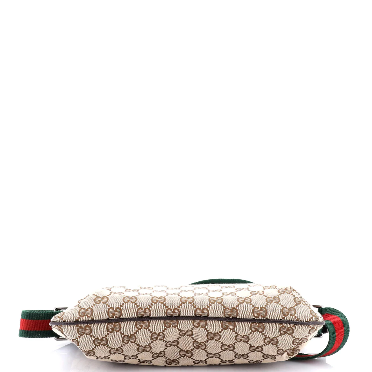 Web Strap Messenger Bag GG Canvas Small - Deep Luxury