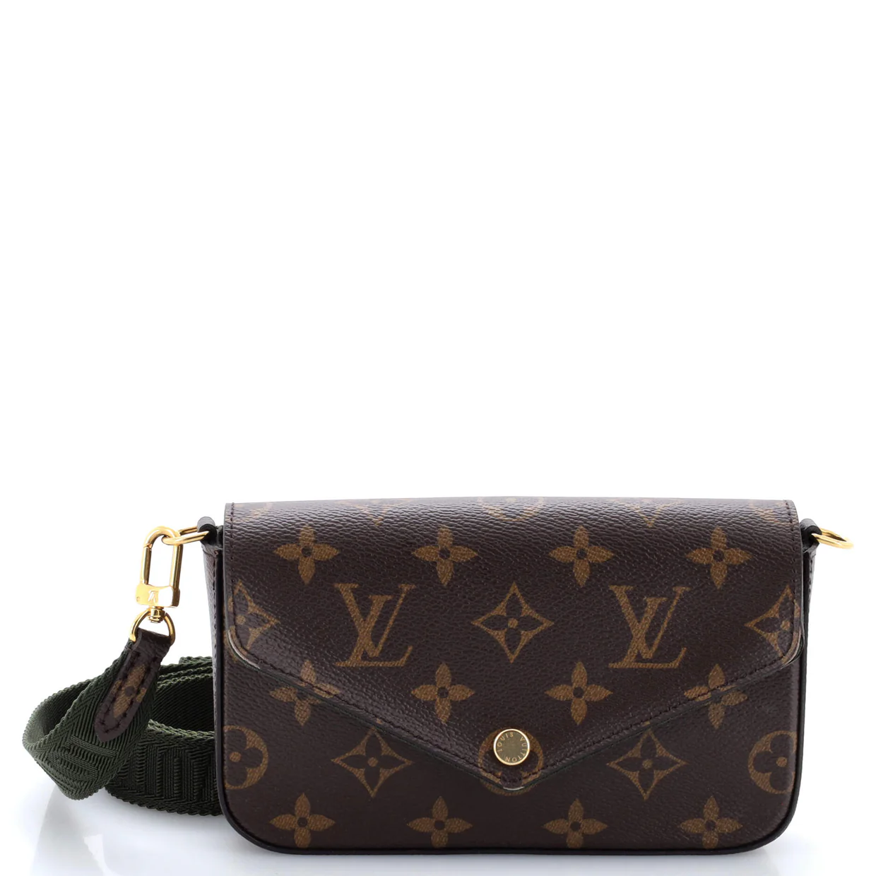 Felicie Strap u0026 Go Handbag Monogram Canvas - Deep Luxury