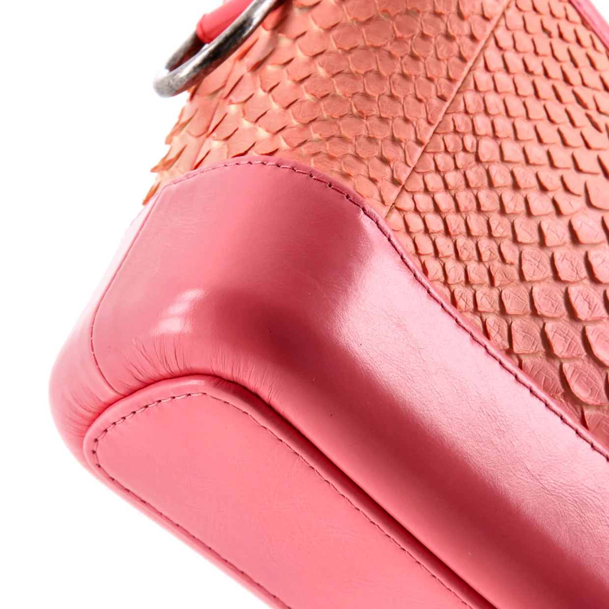 Gabrielle Hobo Python Small - Deep Luxury