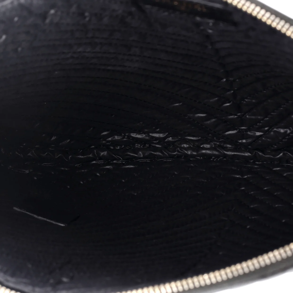 Boy O Case Clutch Chevron Calfskin Medium - Deep Luxury