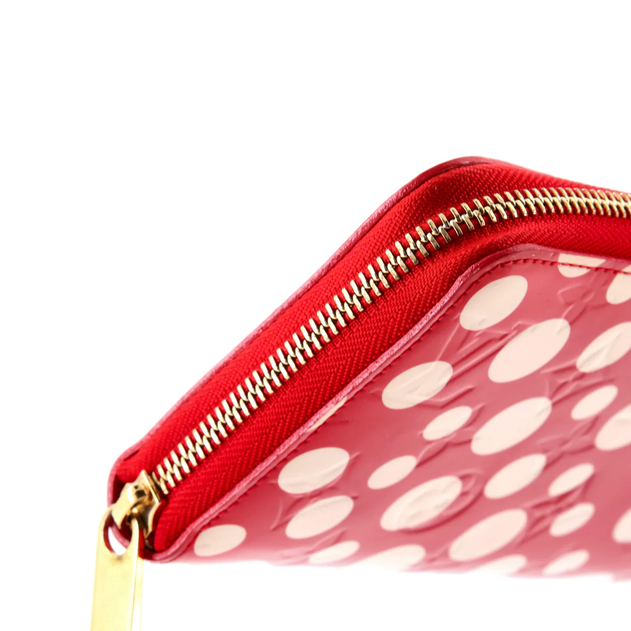 Zippy Wallet Kusama Infinity Dots Monogram Vernis - Deep Luxury