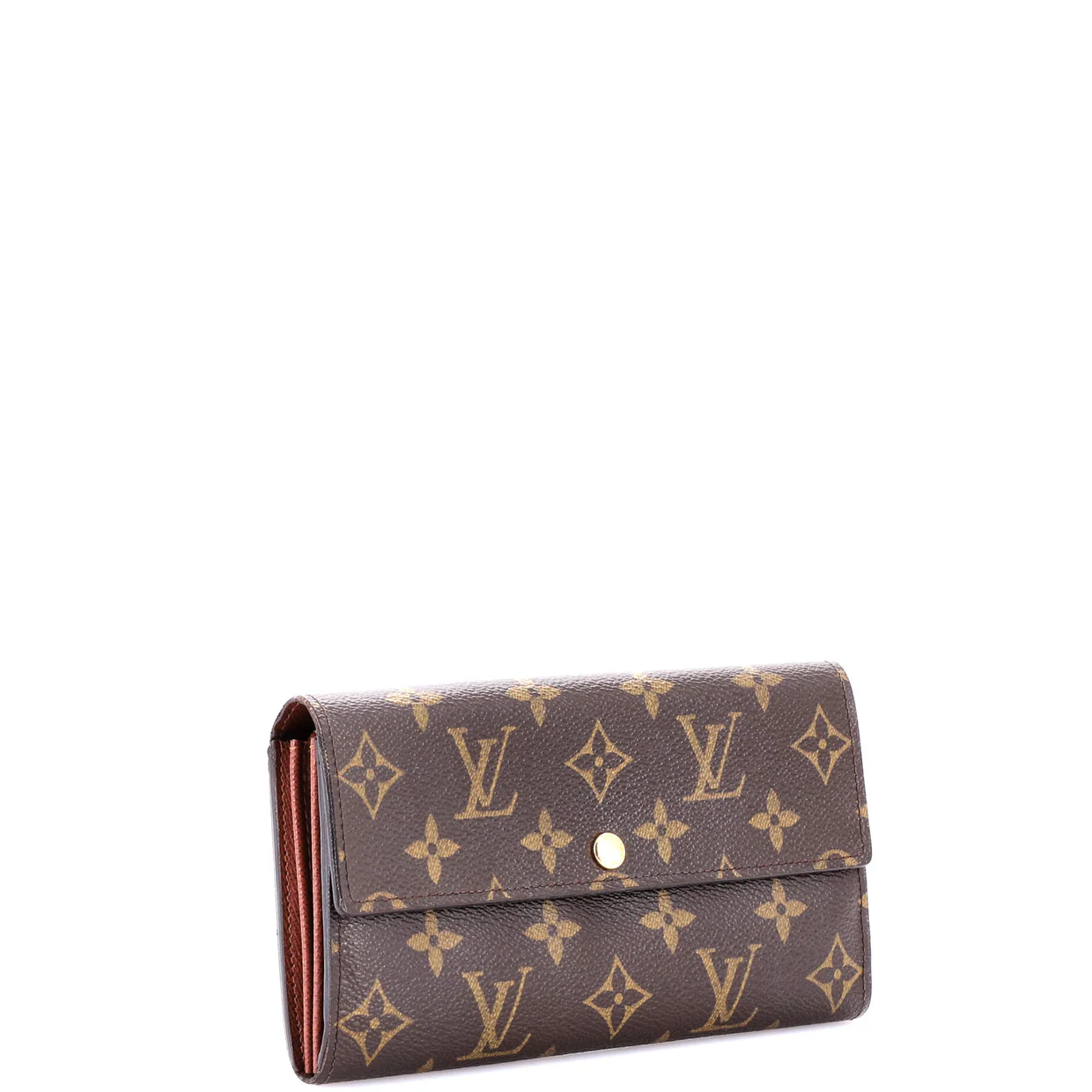 Sarah Wallet Monogram Canvas - Deep Luxury