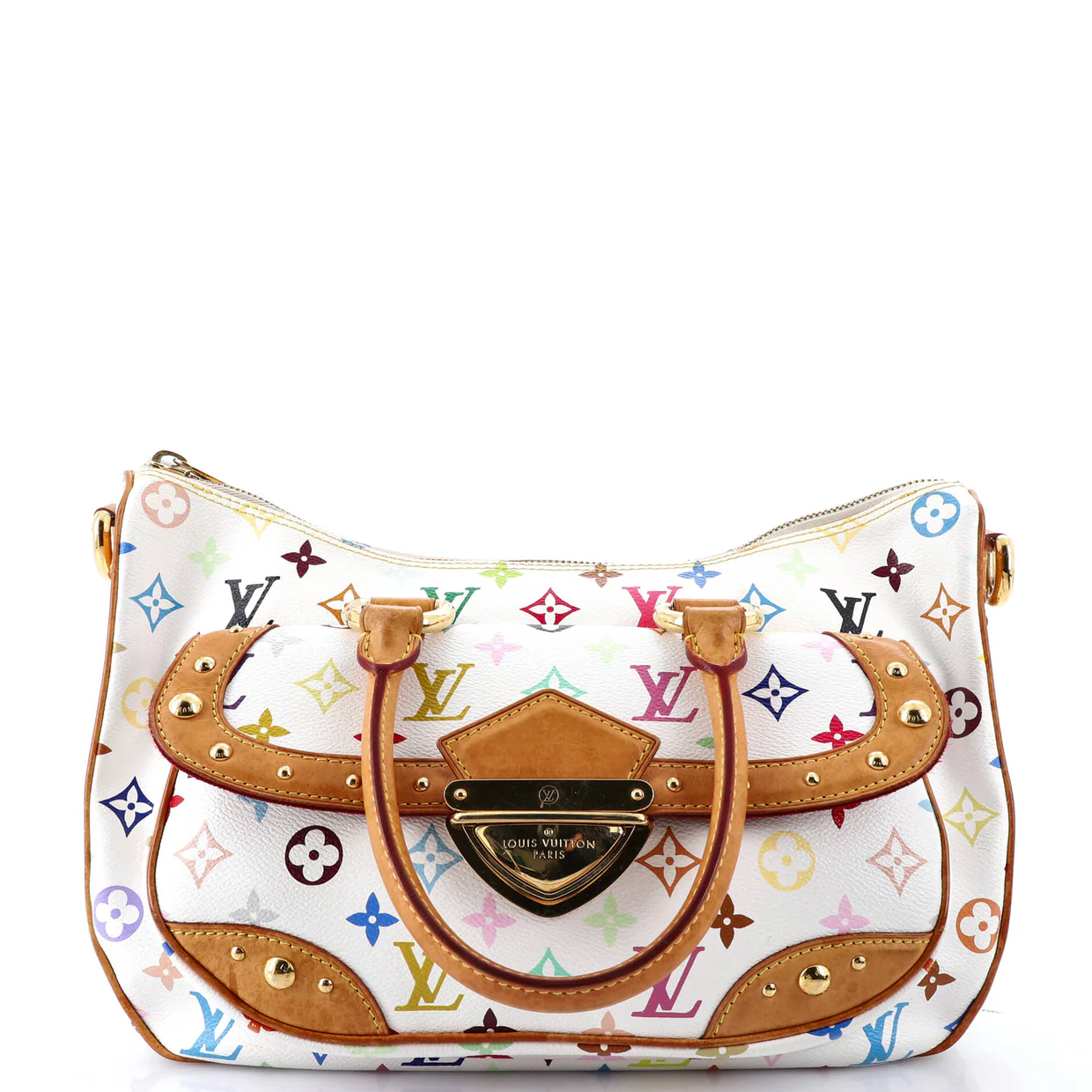 Rita Handbag Monogram Multicolor - Deep Luxury
