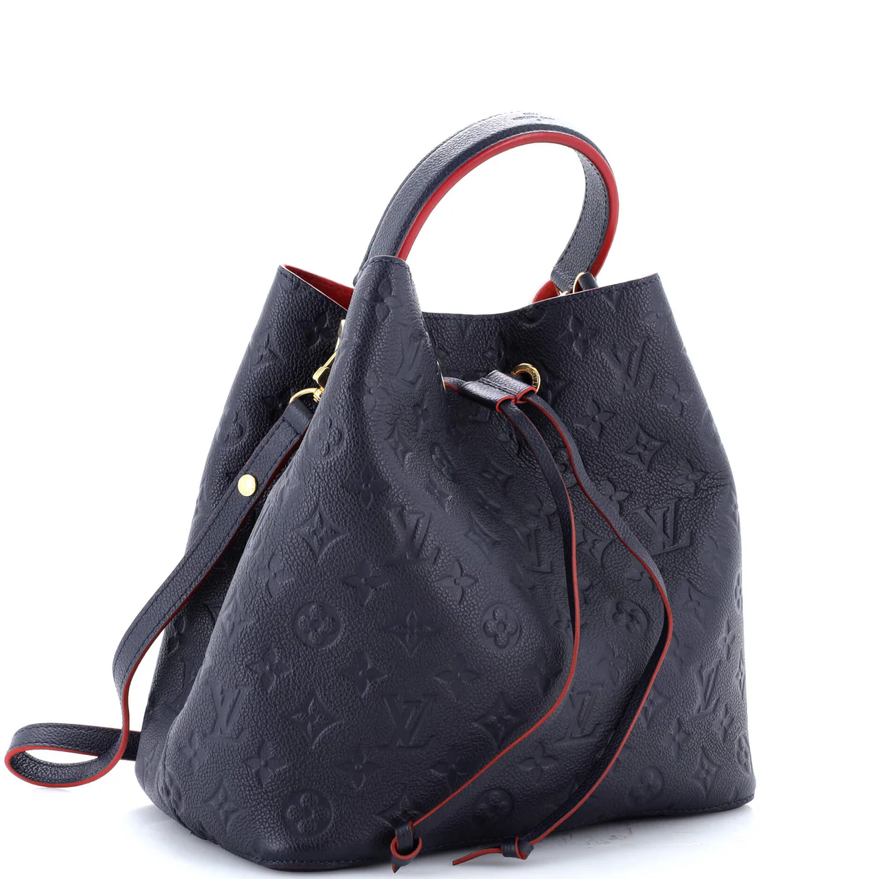 NeoNoe Handbag Monogram Empreinte Leather MM - Deep Luxury