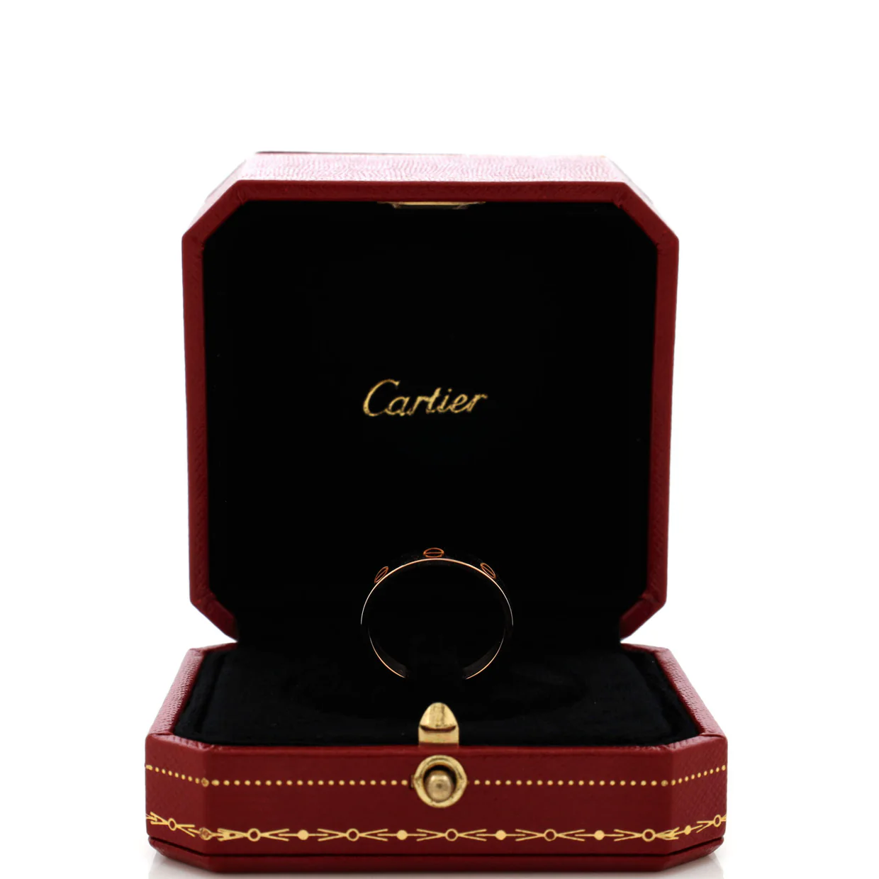Love Wedding Band Ring 18K Rose Gold - Deep Luxury