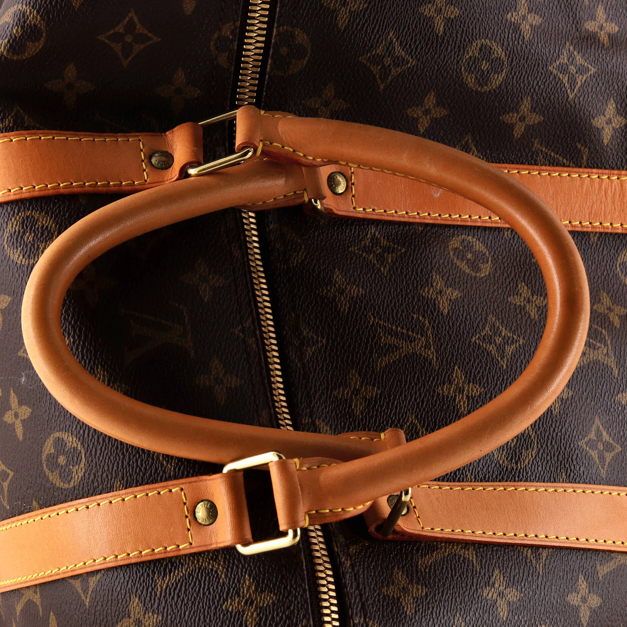 Keepall Bandouliere Bag Monogram Canvas 55 - Deep Luxury