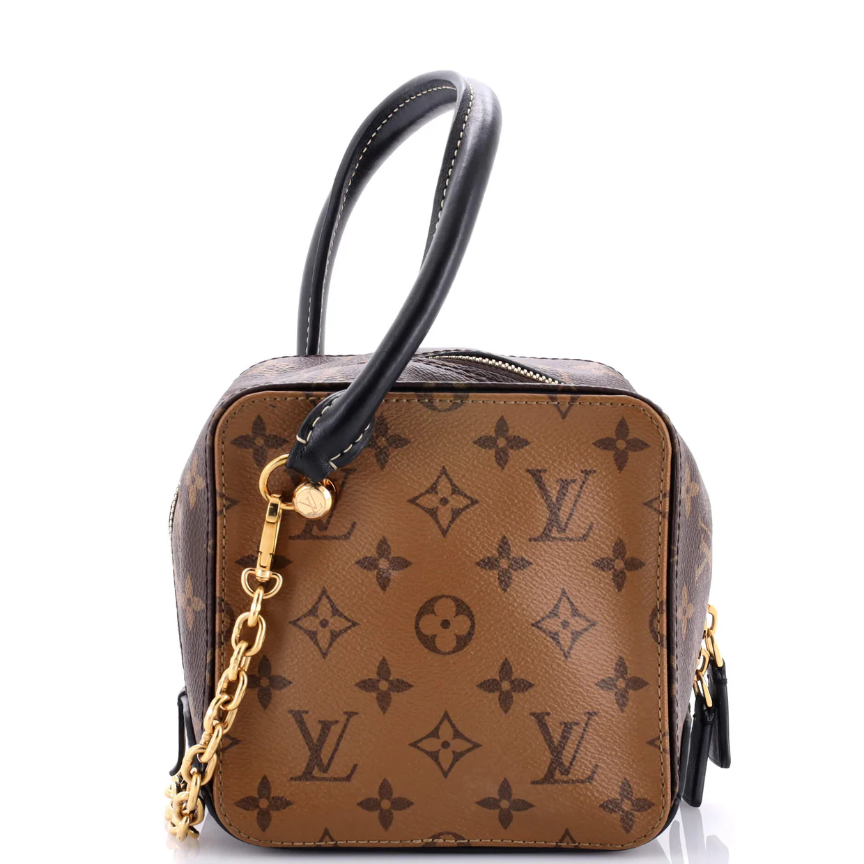 Square Bag Reverse Monogram Canvas - Deep Luxury