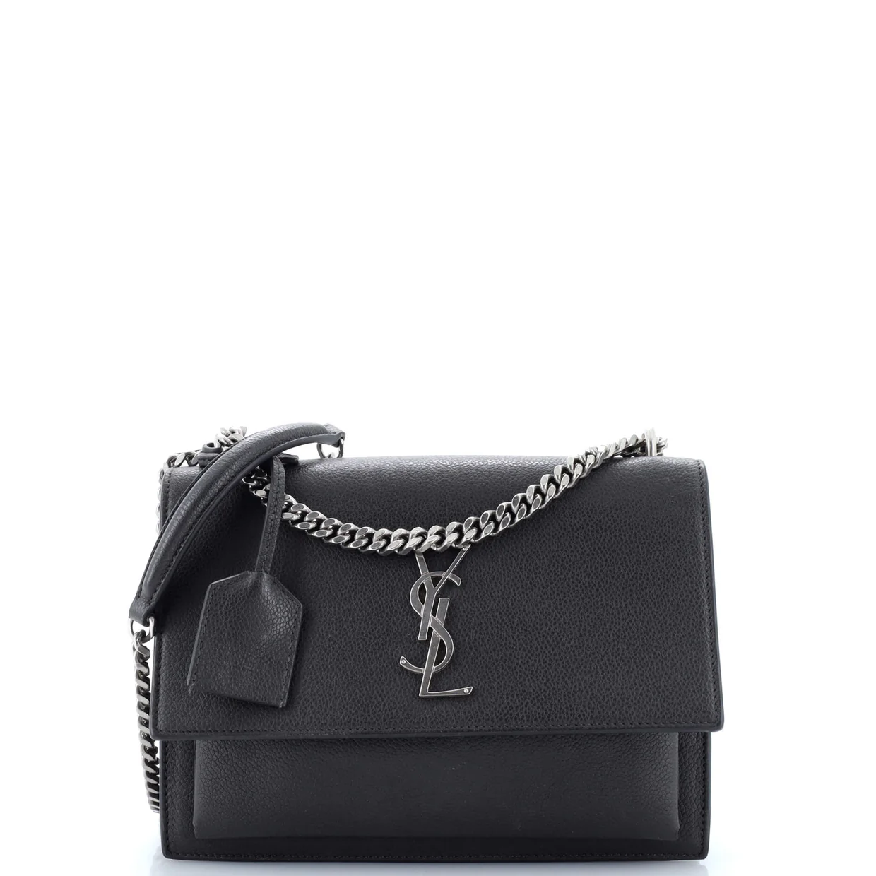 Sunset Crossbody Bag Leather Medium - Deep Luxury