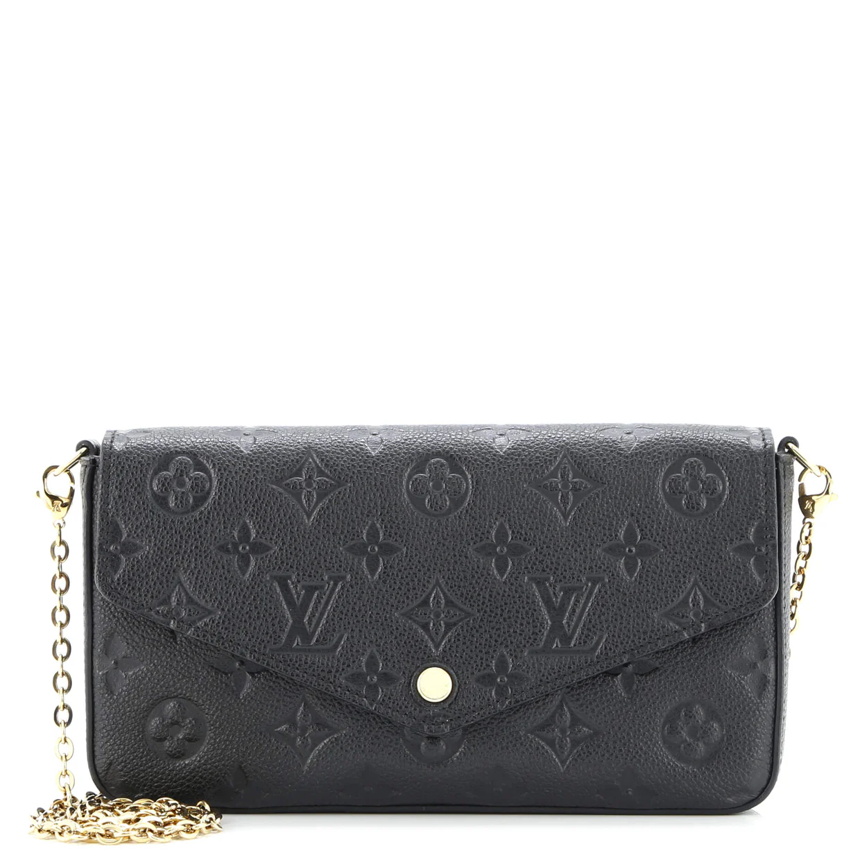 Felicie Pochette Monogram Empreinte Leather - Deep Luxury