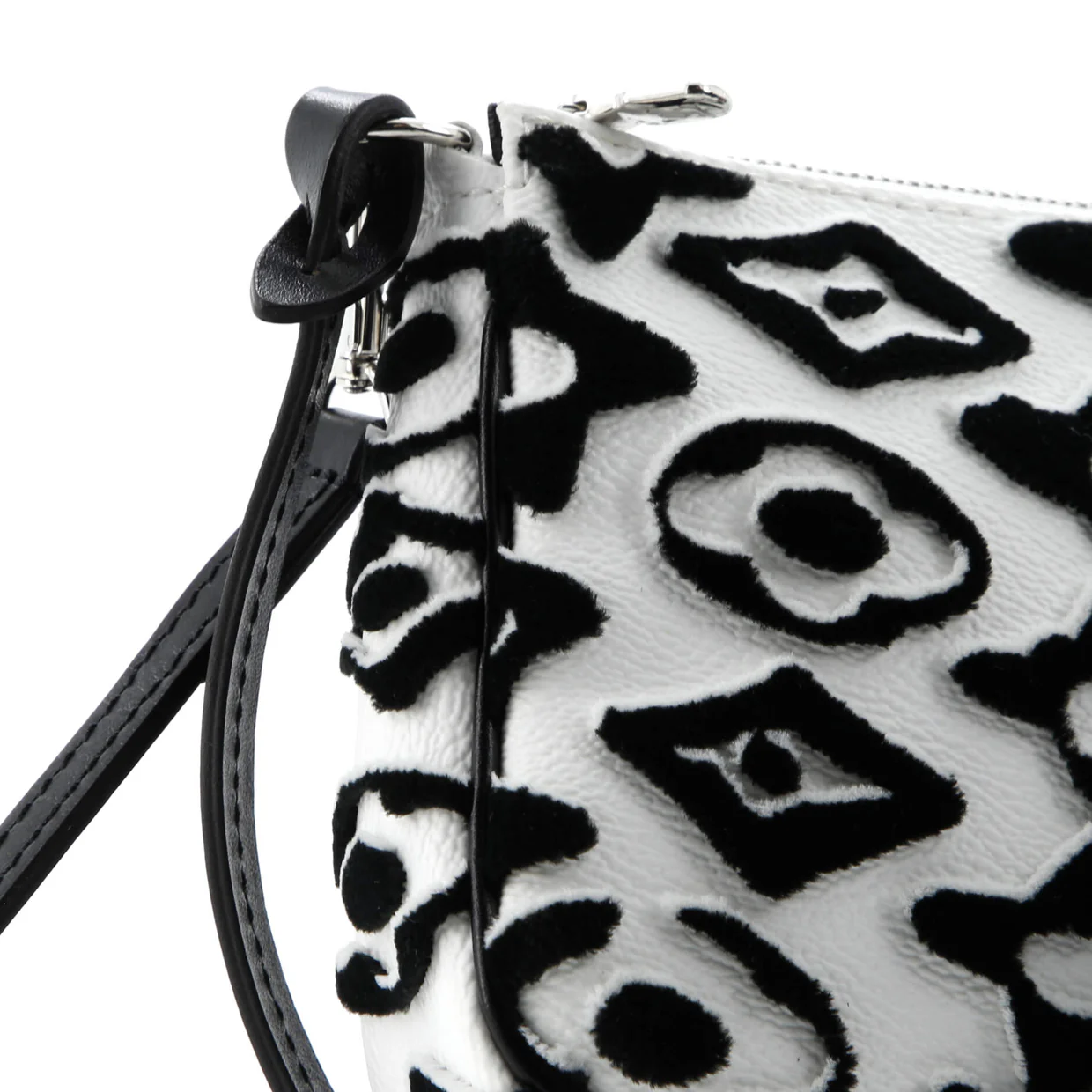 Pochette Accessoires NM Limited Edition Urs Fischer Tufted Monogram Canvas - Deep Luxury