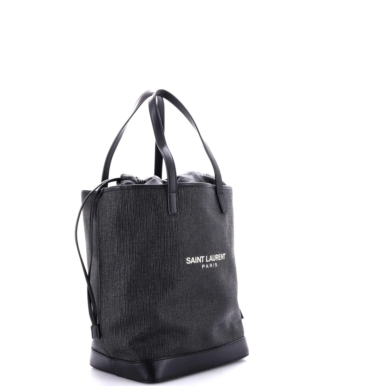 Teddy Shopping Tote Canvas with Leather - Deep Luxury