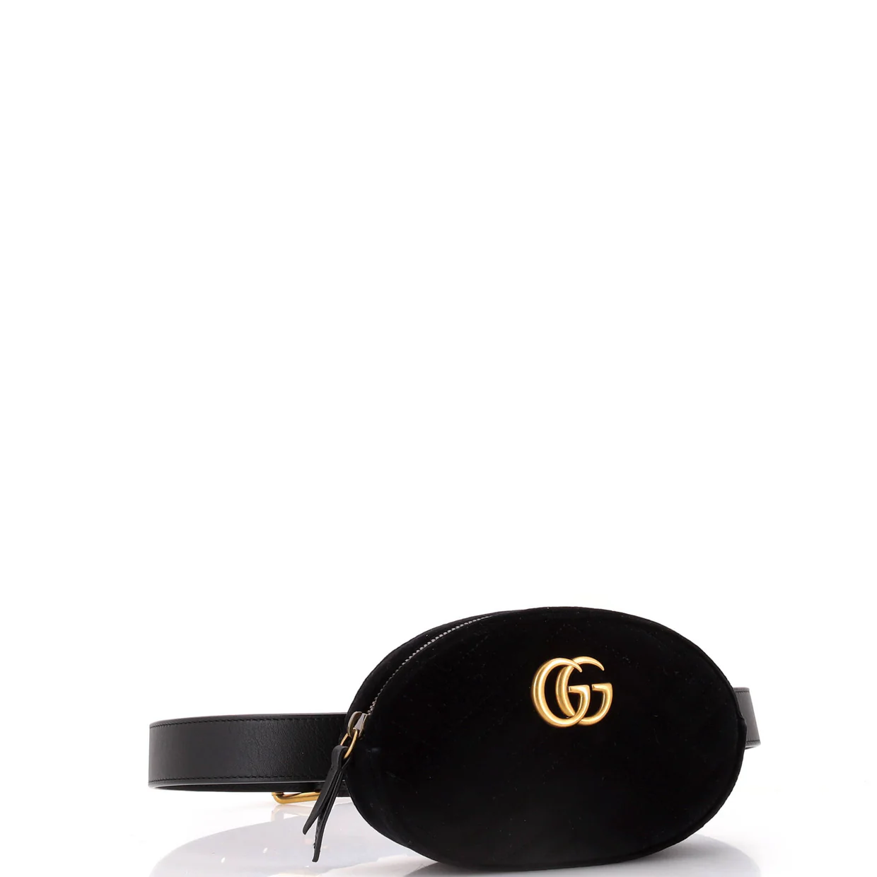 GG Marmont Belt Bag Matelasse Velvet - Deep Luxury