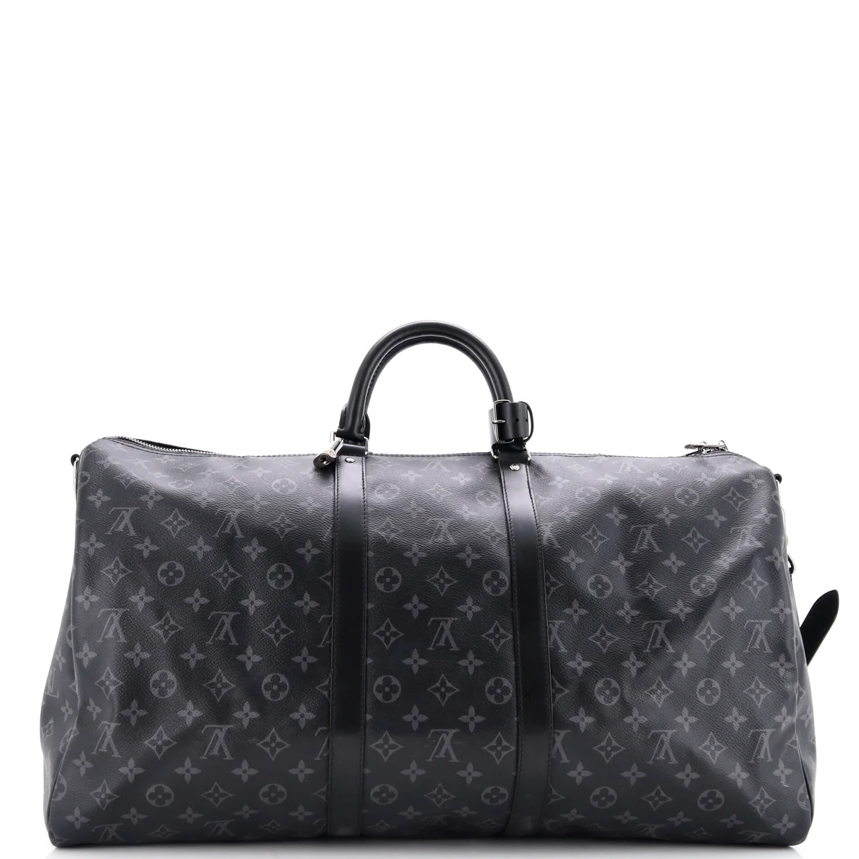 Keepall Bandouliere Bag Monogram Eclipse Canvas 55 - Deep Luxury