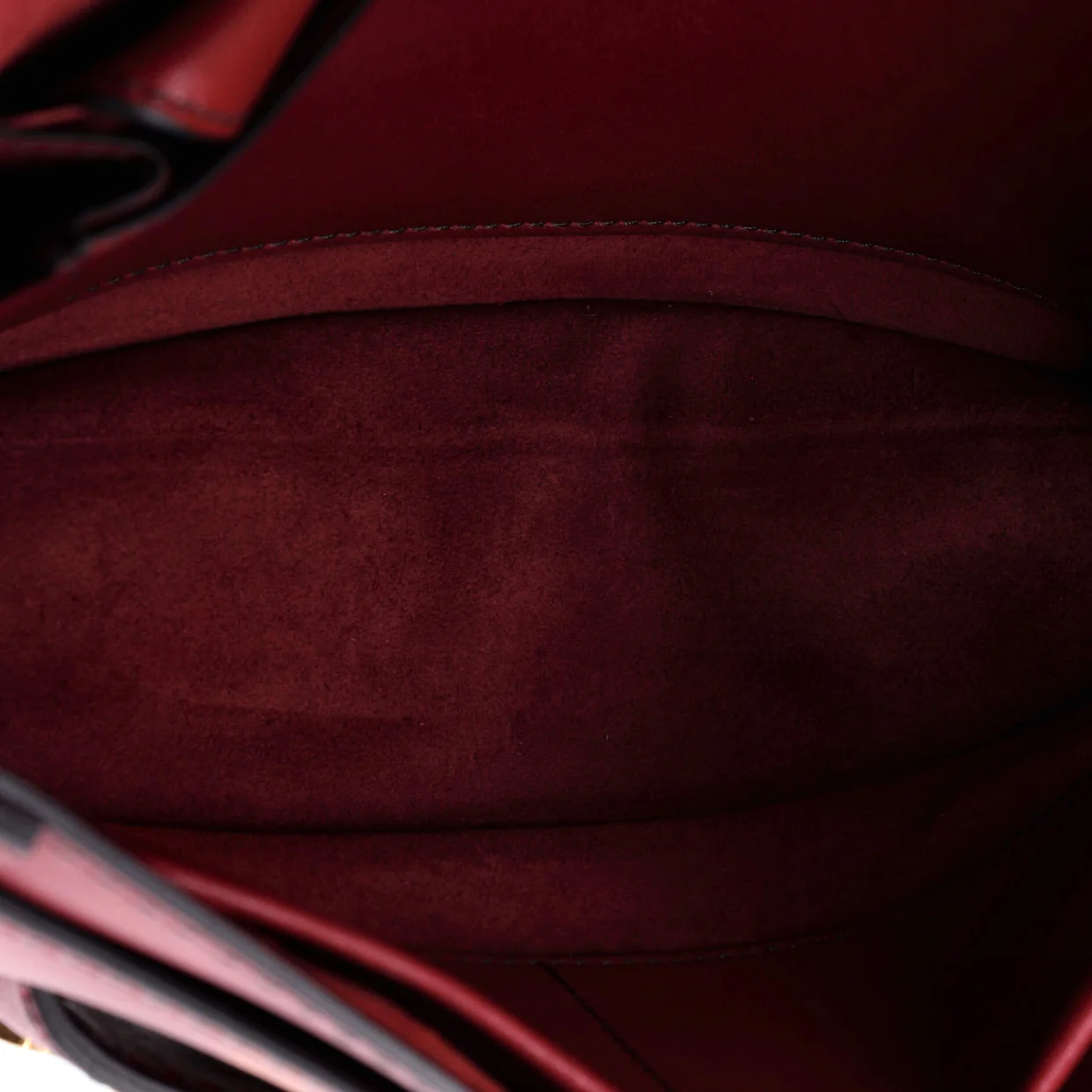 J'Adior Flap Bag Leather Medium - Deep Luxury