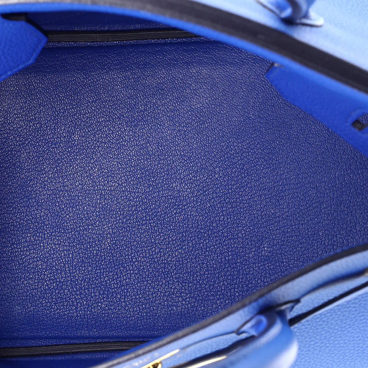 Birkin Handbag Bleu Zellige Togo with Gold Hardware 35 - Deep Luxury