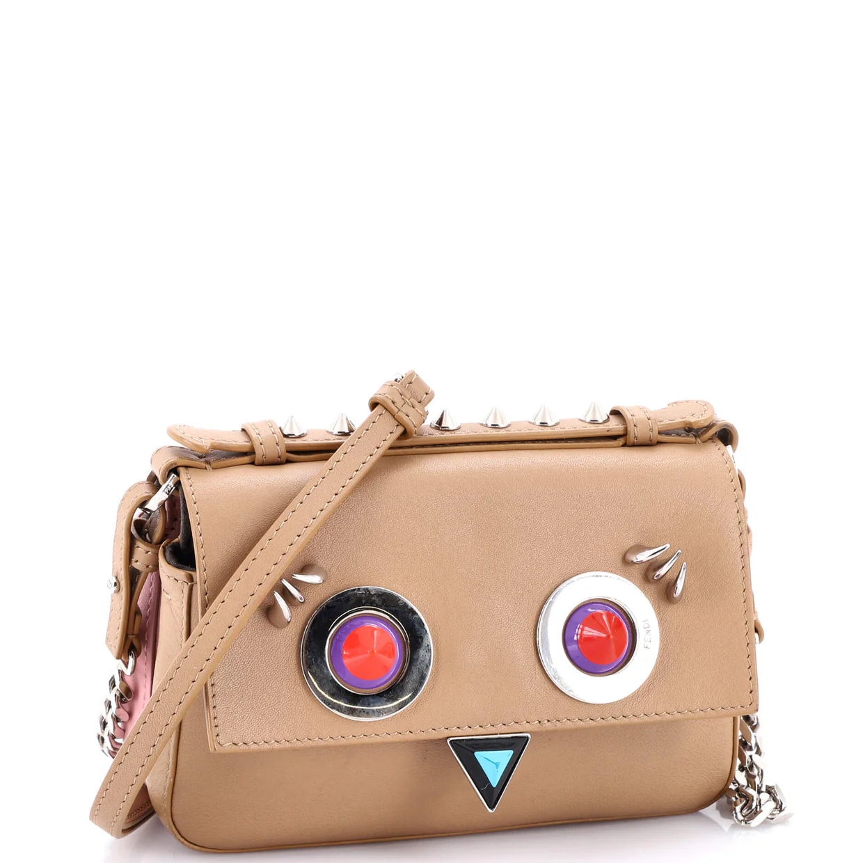Hypnoteyes Double Baguette Crossbody Bag Leather Micro - Deep Luxury