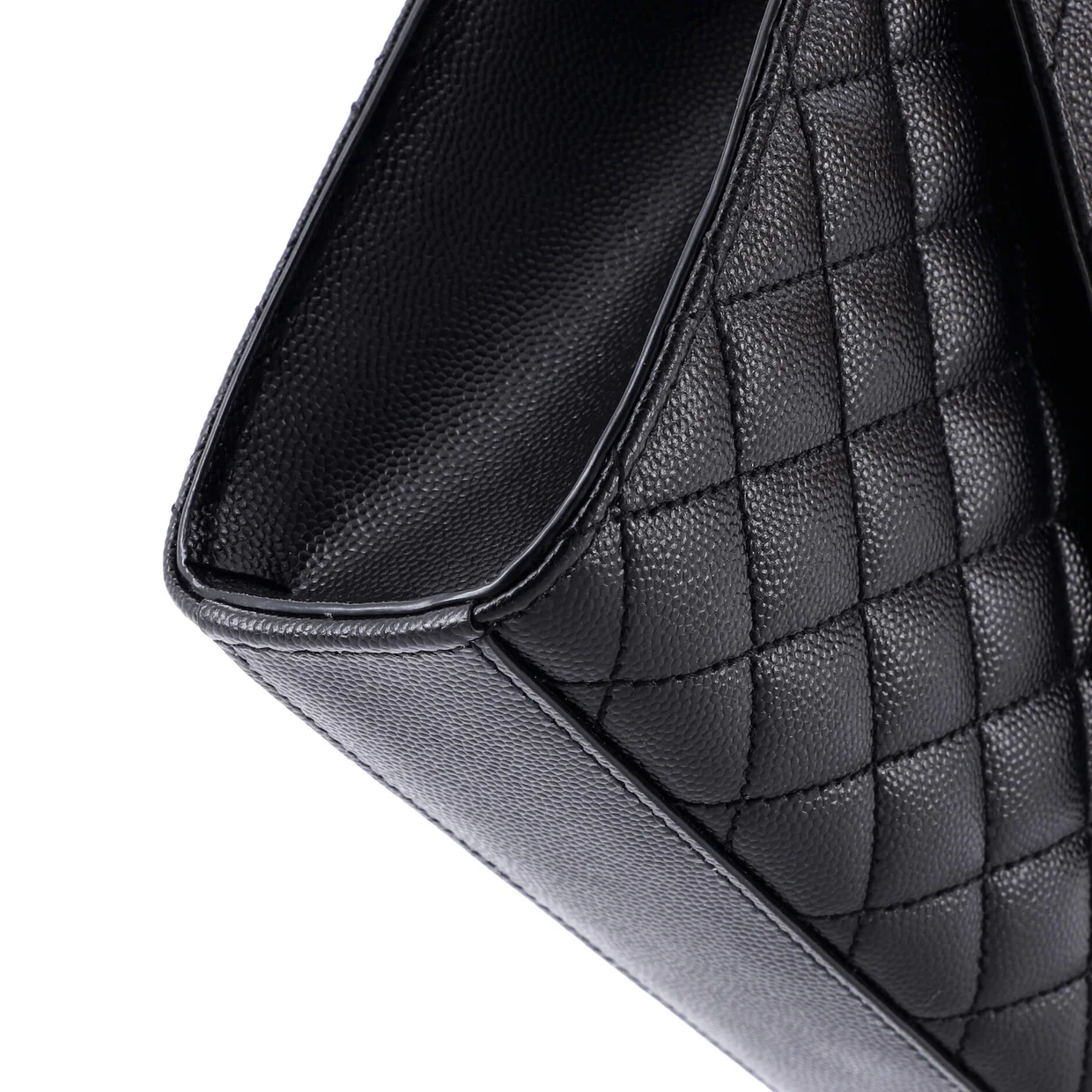 Classic Monogram Envelope Satchel Mixed Matelasse Leather Medium - Deep Luxury