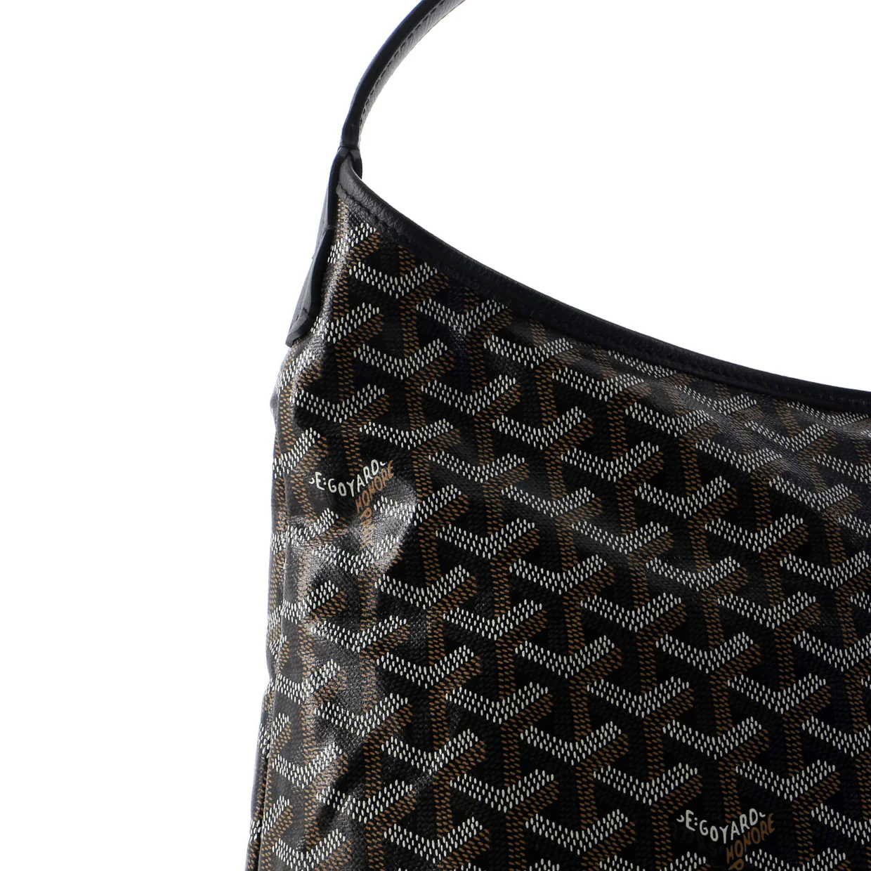 Boheme Hobo Coated Canvas - Deep Luxury