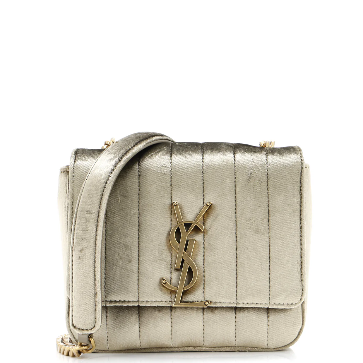 Vicky Crossbody Bag Vertical Quilted Velvet Small - Deep Luxury