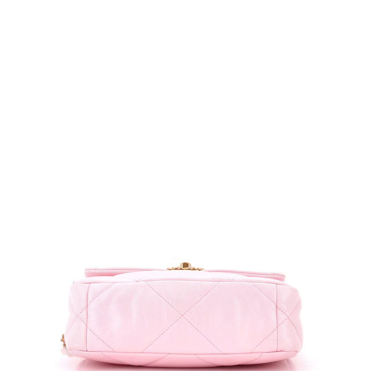 19 Flap Bag Quilted Leather Medium - Deep Luxury