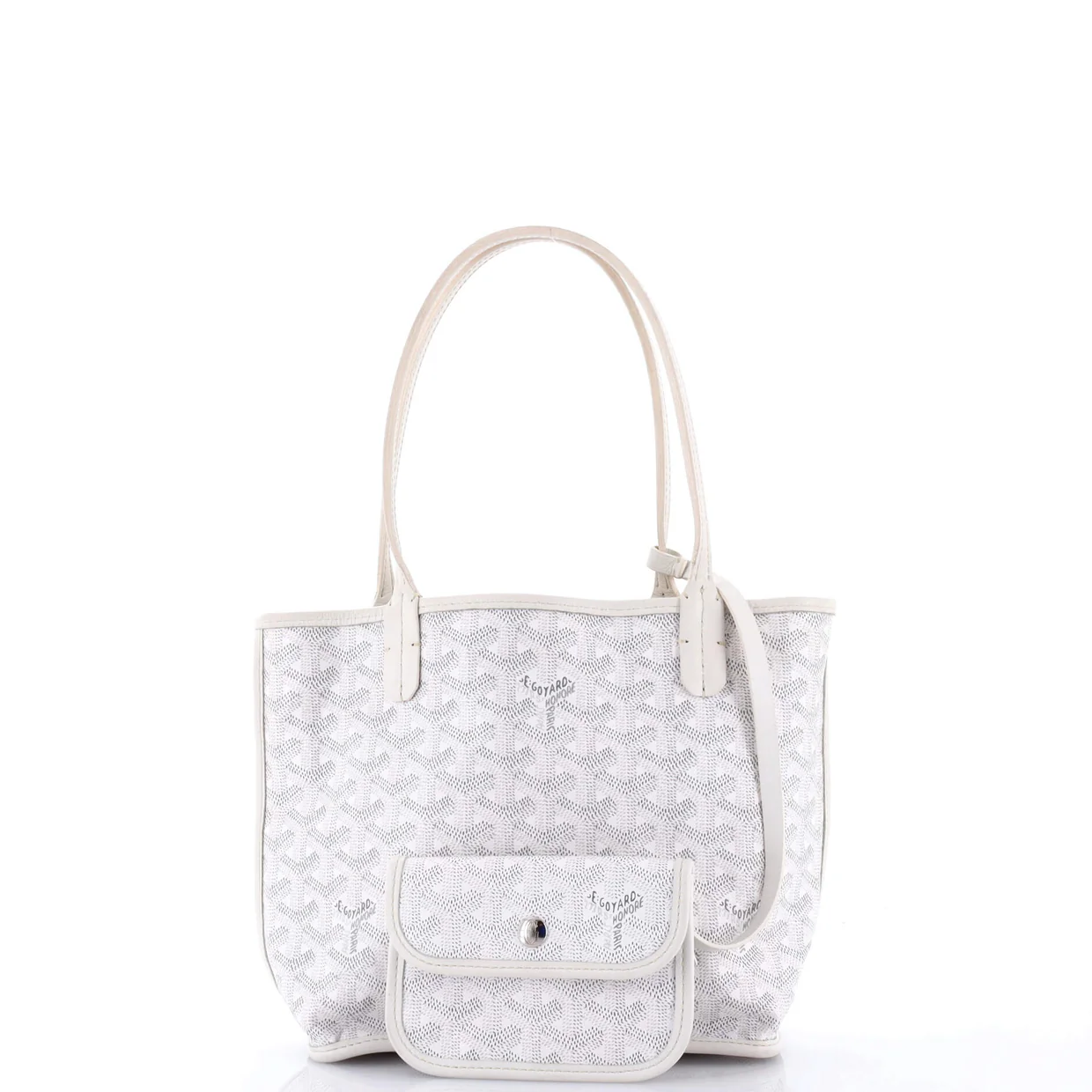 Anjou Reversible Tote Coated Canvas Mini - Deep Luxury
