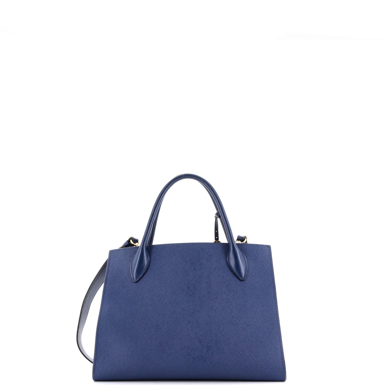 Monochrome Tote Saffiano with City Calf Medium - Deep Luxury