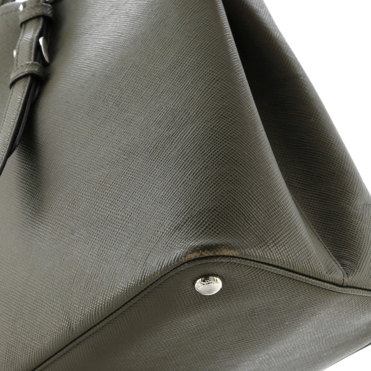 Cuir Double Tote Saffiano Leather Large - Deep Luxury