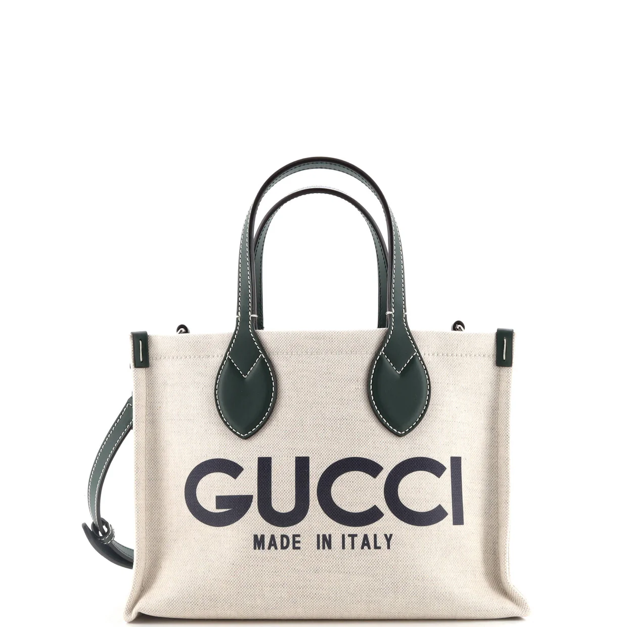 Logo Shopper Tote Printed Canvas Small - Deep Luxury