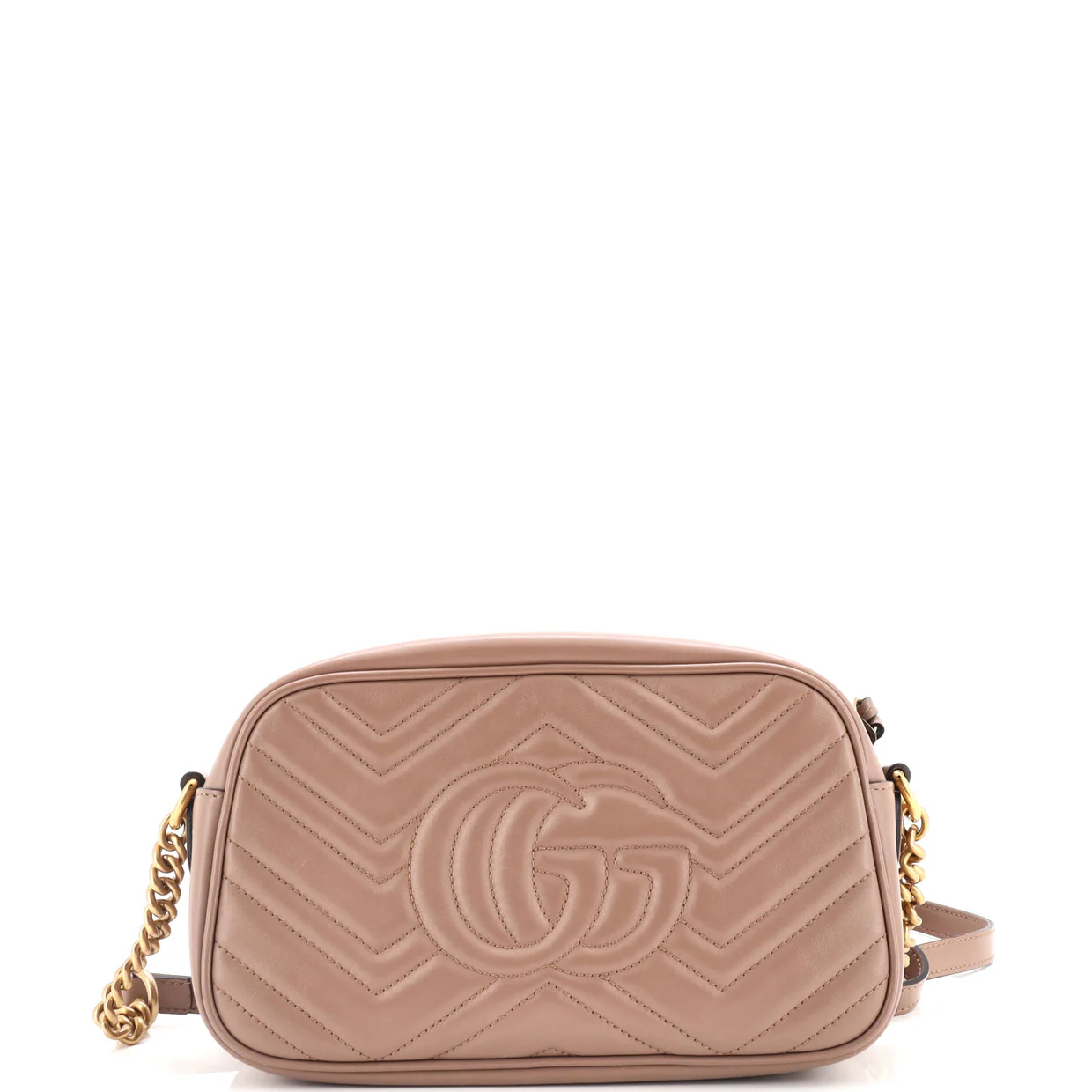 GG Marmont Shoulder Bag Matelasse Leather Small - Deep Luxury