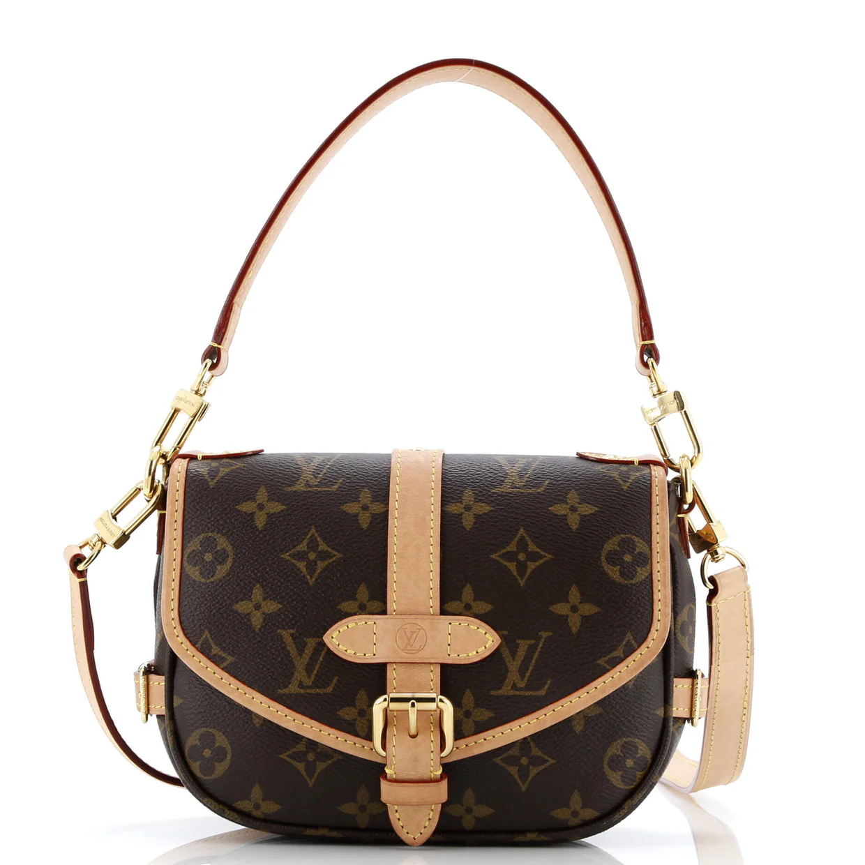 Saumur Handbag Monogram Canvas BB - Deep Luxury