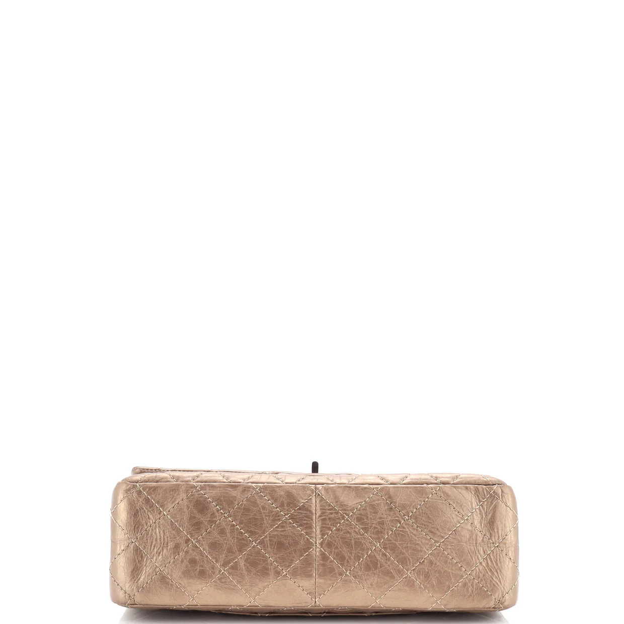 Reissue 2.55 Flap Bag Quilted Metallic Aged Calfskin 226 - Deep Luxury