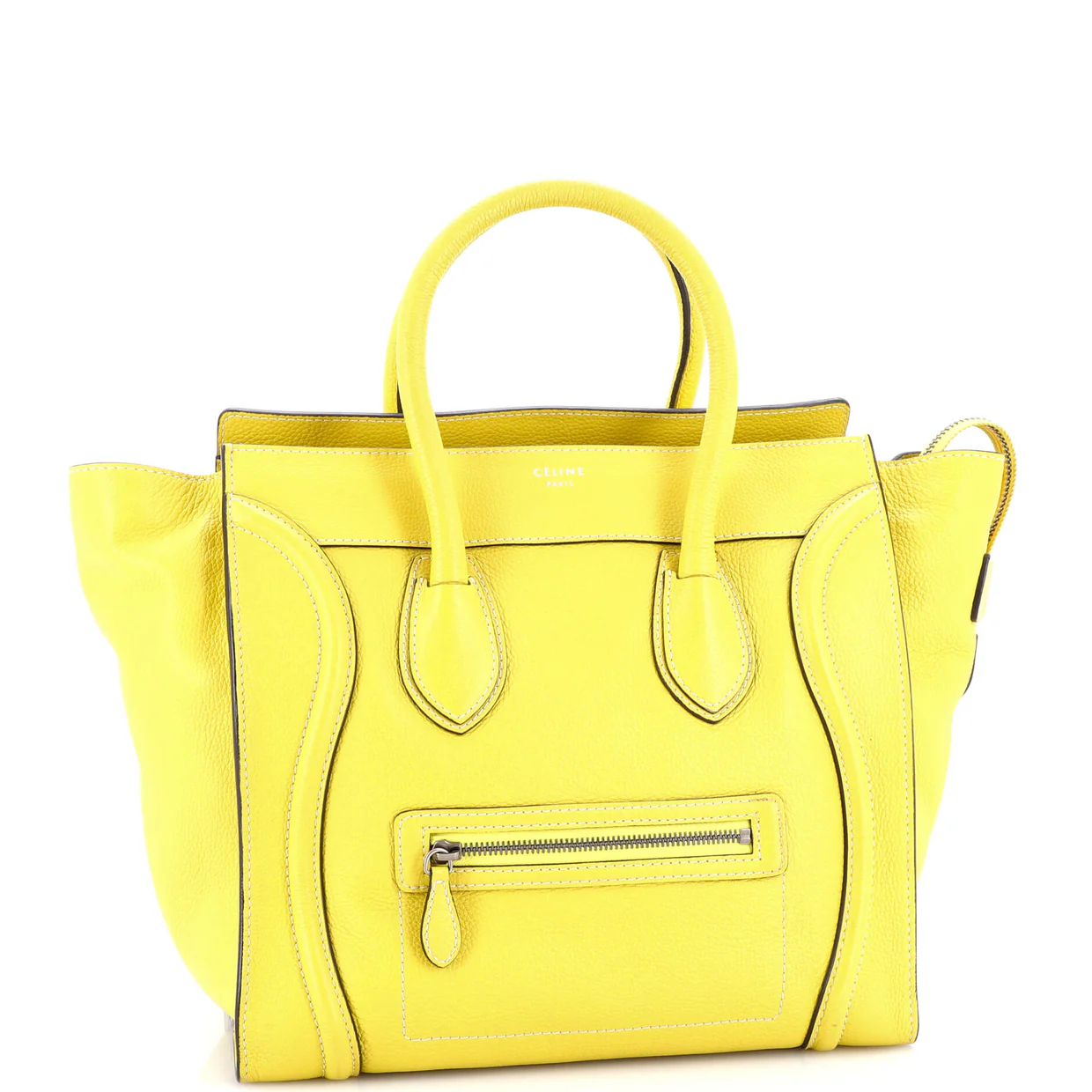 Luggage Bag Grainy Leather Mini - Deep Luxury