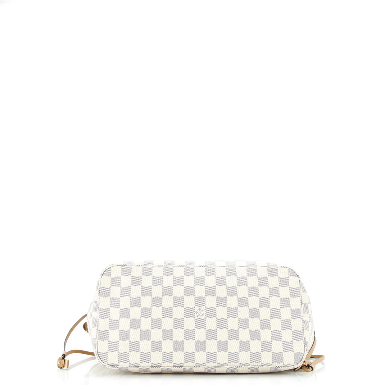 Neverfull NM Tote Damier with Braided Detail MM - Deep Luxury