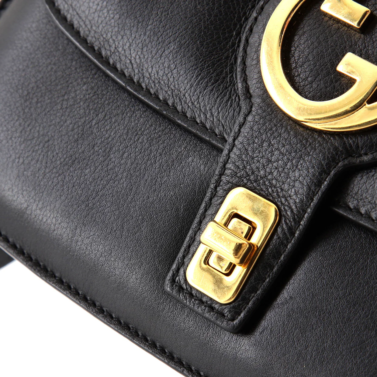 Blondie NM Chain Top Handle Bag Leather Small - Deep Luxury