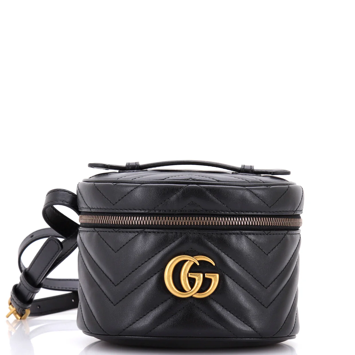 GG Marmont Vanity Backpack Matelasse Leather Mini - Deep Luxury